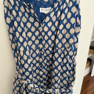 India collection by Emerson Fry tie strap dress